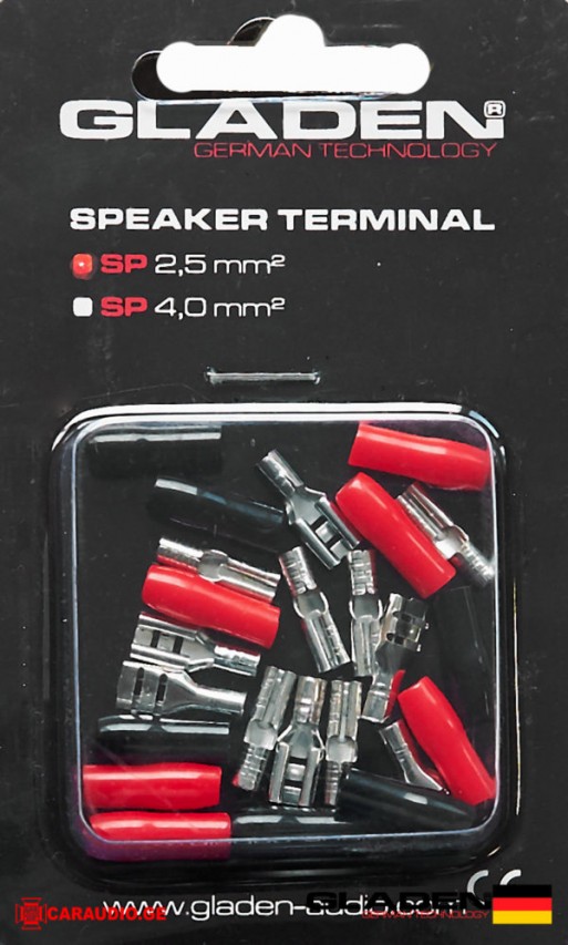 Gladen Speaker Terminal 2.5mm