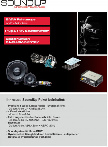 Gladen BMW Sound-UP...