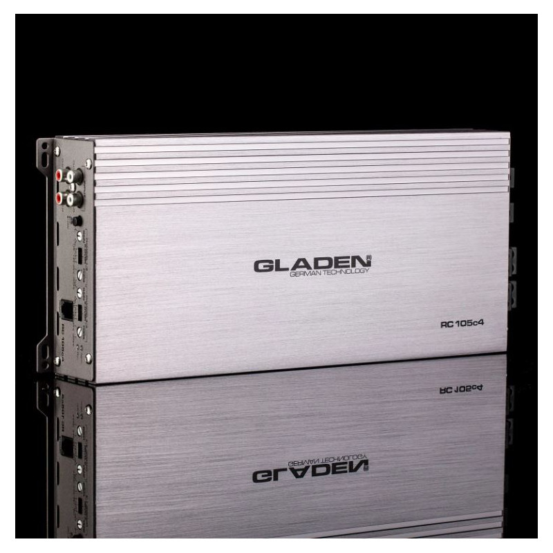 Comprar Amplificador coche Gladen Audio RC105c4 Car Audio